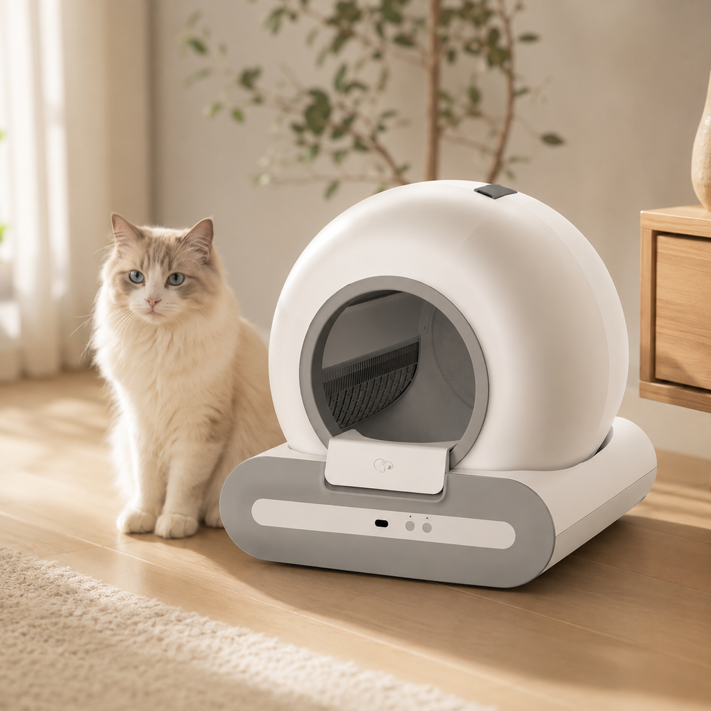 Automatic Self-Cleaning & Deodorising Cat Litter Box