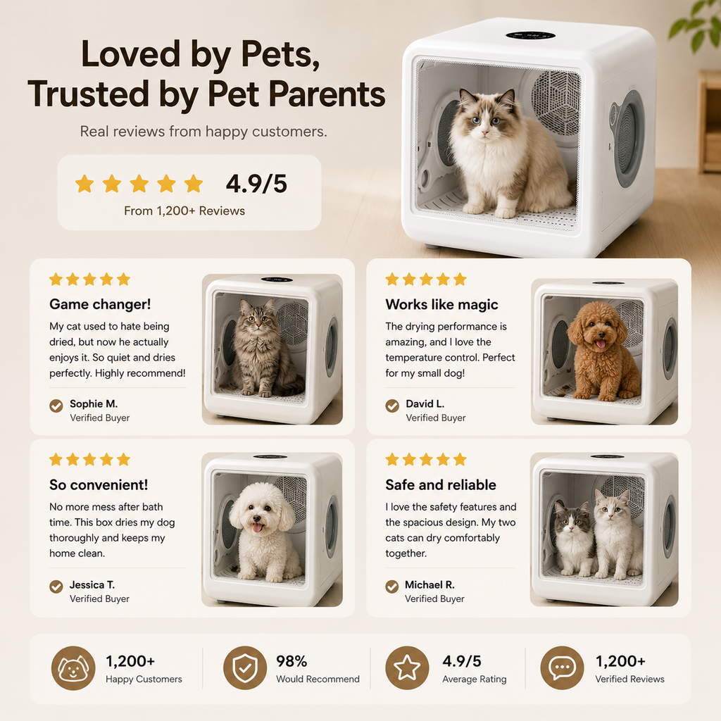Automatic Pet Drying Box