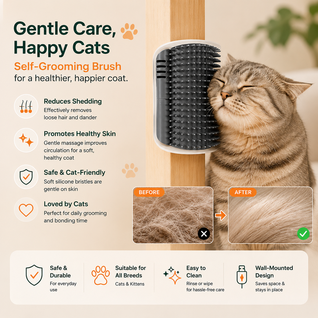Cat Self-Grooming Brush