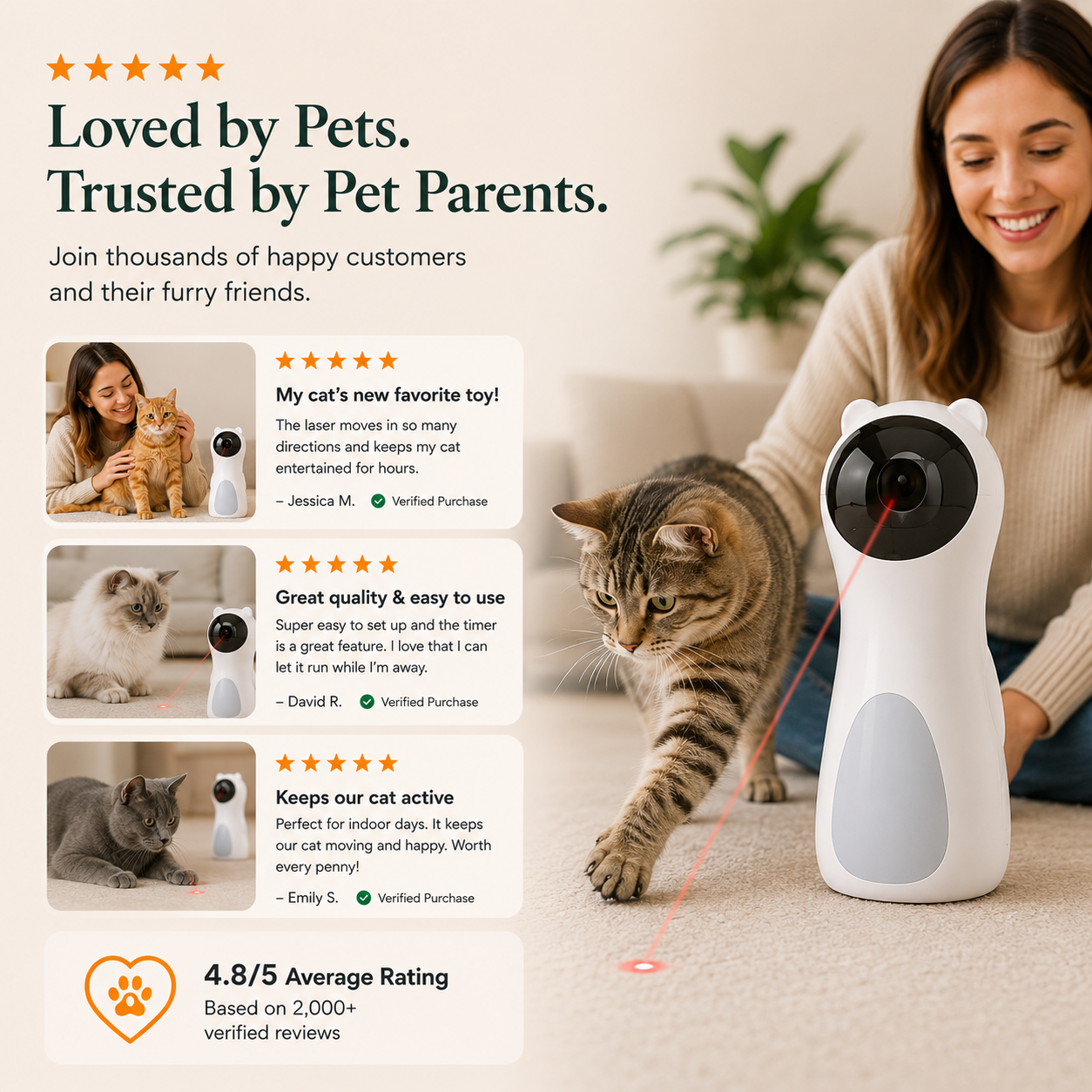 Automatic Laser Cat Toy