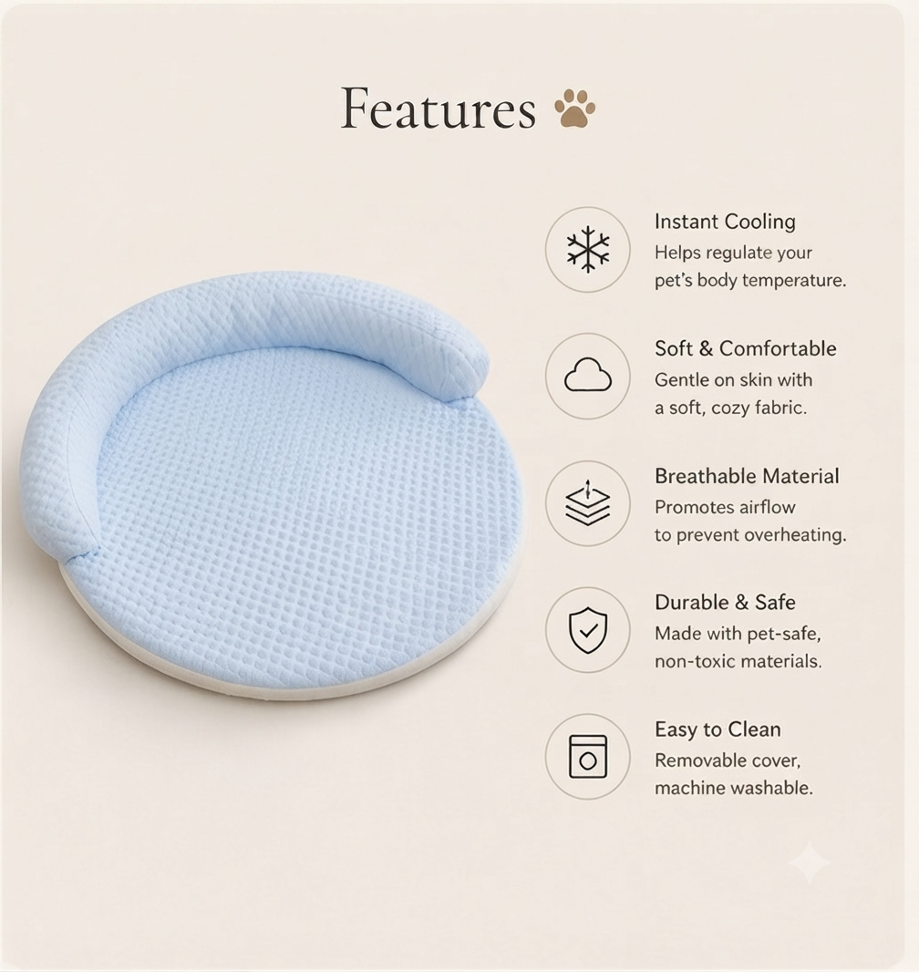 Cooling Pet Bed
