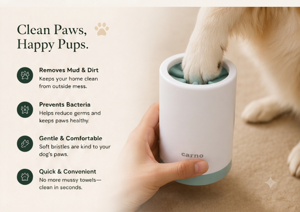 Portable Pet Paw Cleaner Cup