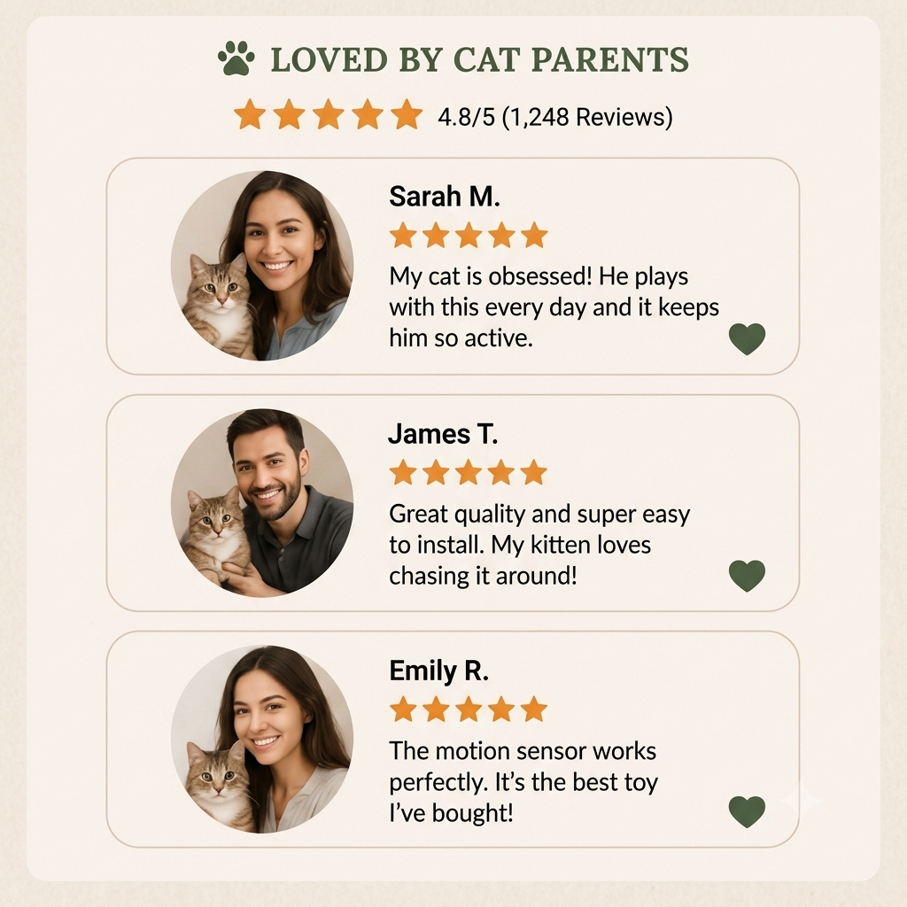Interactive Electronic Cat Toy
