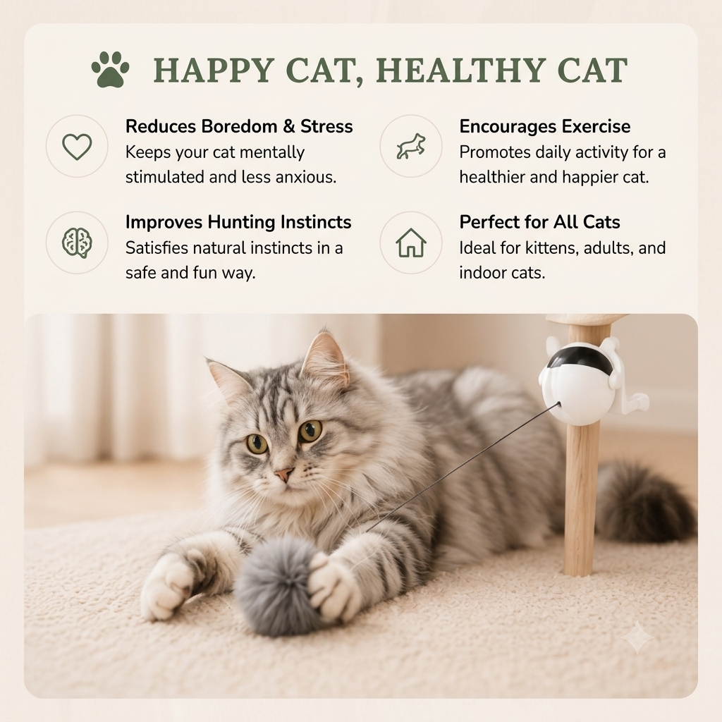 Interactive Electronic Cat Toy