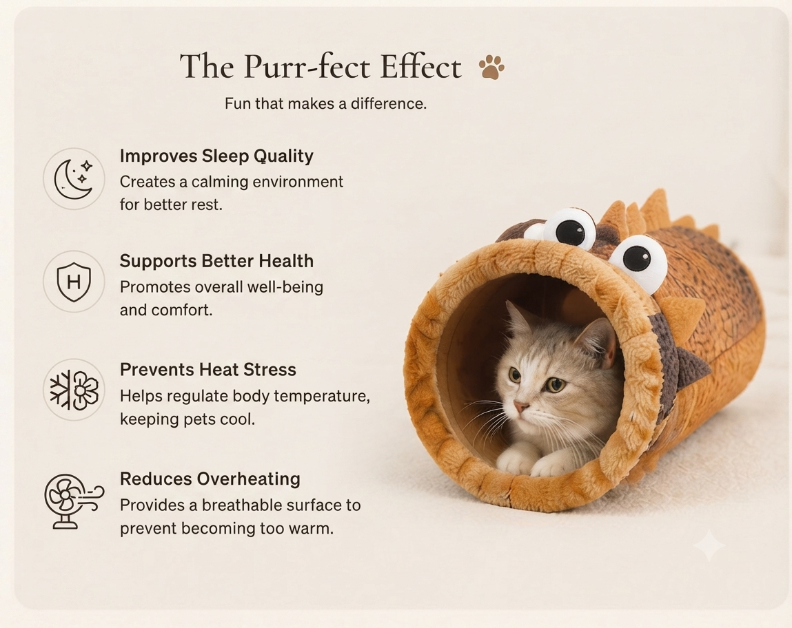 Crinkle Plush Cat Tunnel
