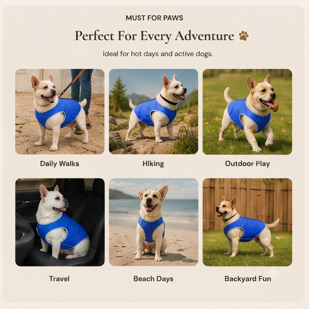 Dog cooling vest
