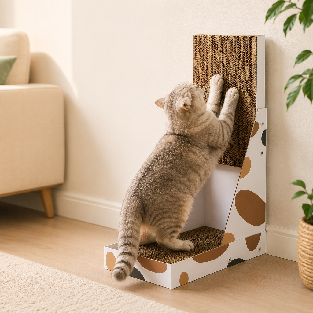 Wall-Mounted Cat Scratcher