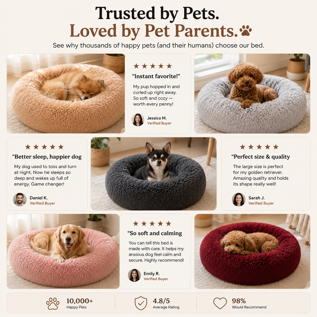 Fleece Sofa Pet Bed